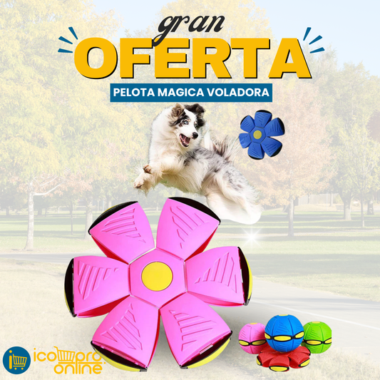 ⚽ PELOTA MÁGICA VOLADORA PARA TU MASCOTA 🐶